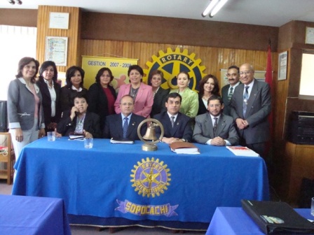 Visita Gobernador a RC La Paz-Sopocachi